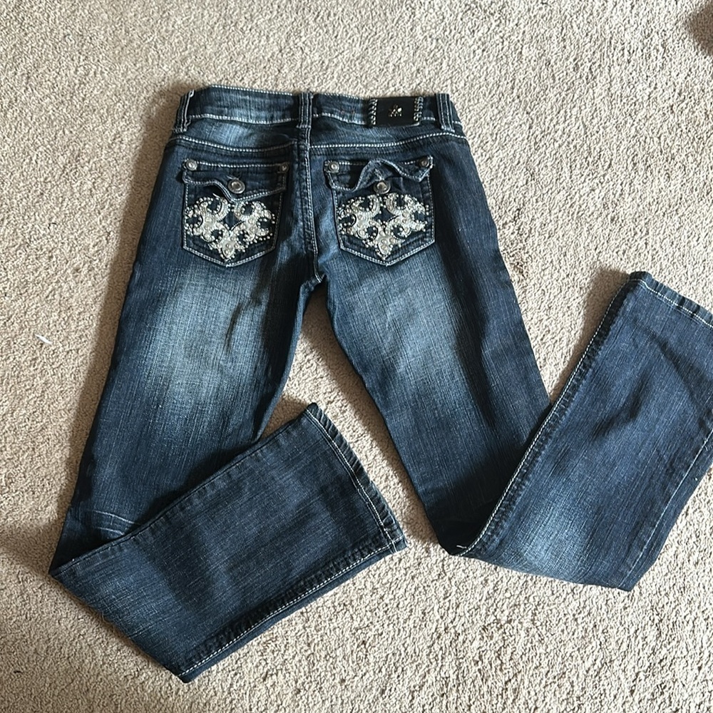 Antique Rivet women’s straight leg size 25 jeans - Picture 3 of 6